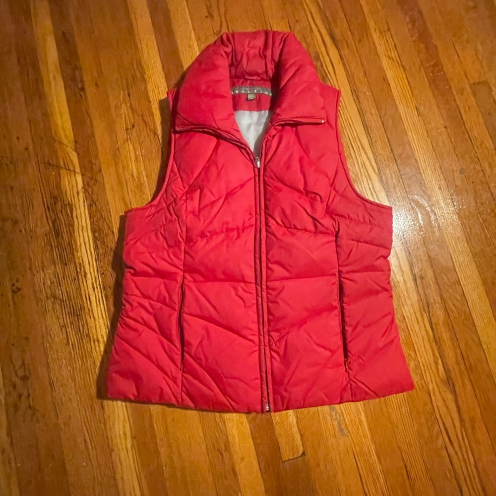 Kenneth Cole Red Puffer Vest